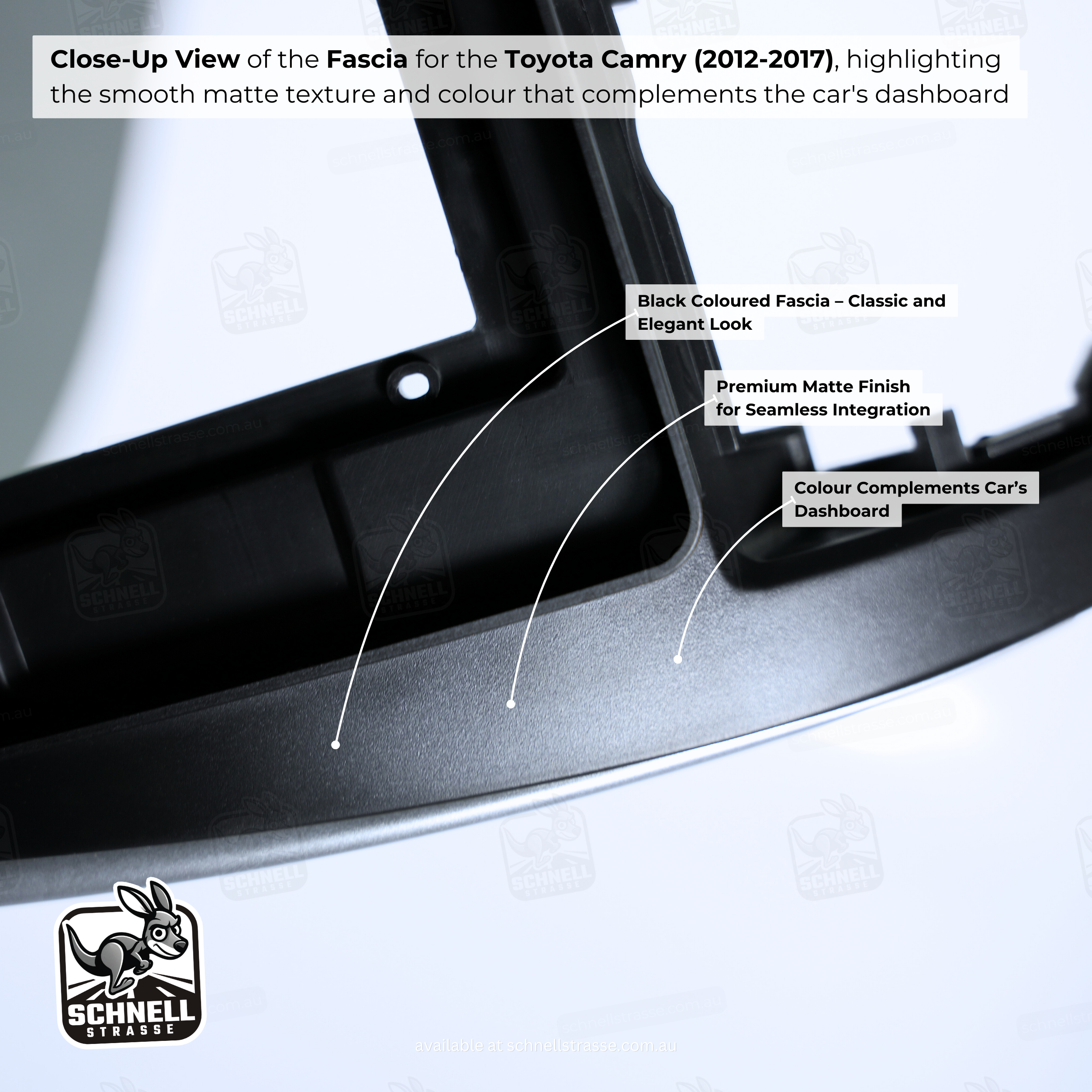 Toyota Camry 13.3'' Head Unit Upgrade Kit (2012-2017) - Plug & Play with Apple CarPlay, Android Auto, and Touchscreen Display