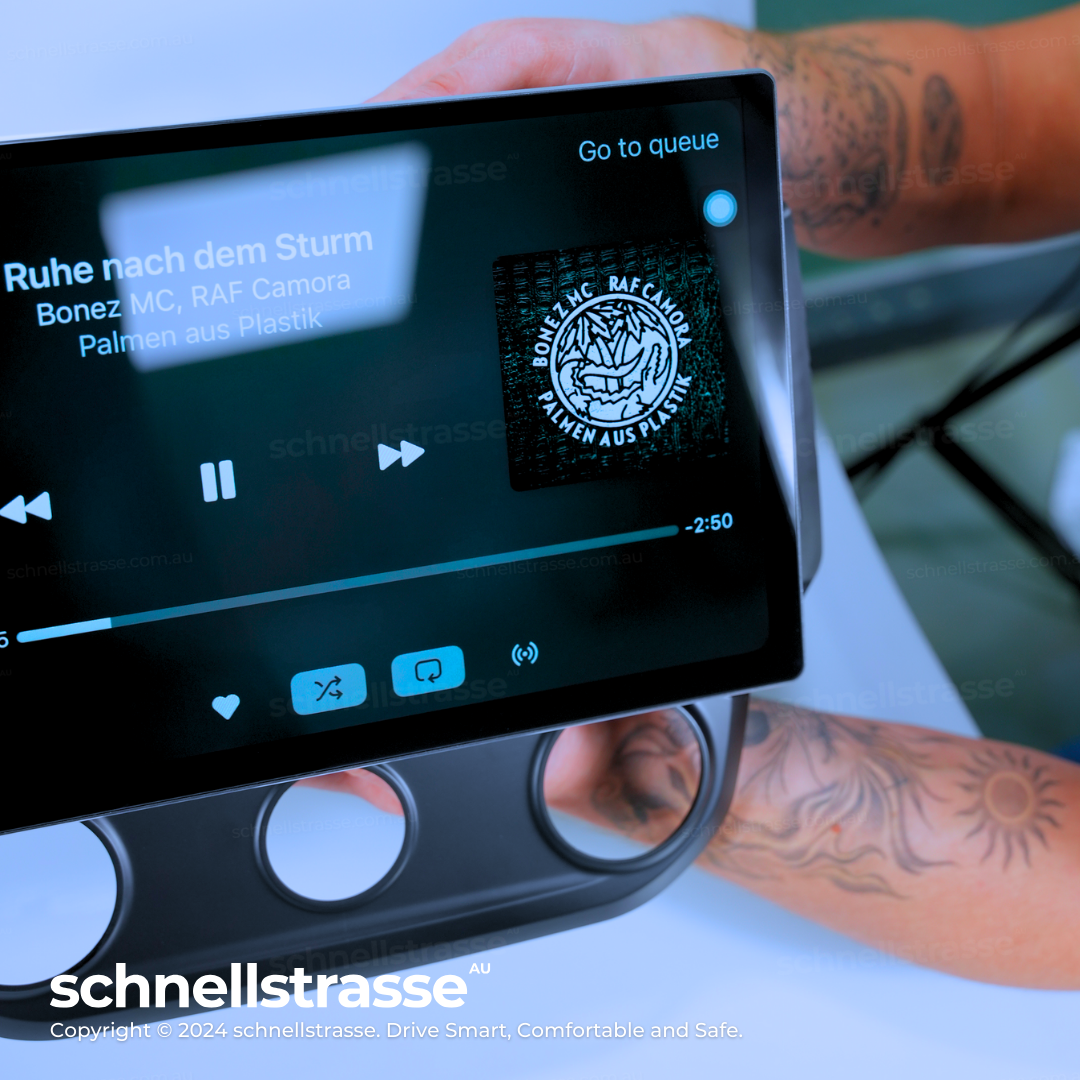 UNIVERSAL 2-DIN 13.3'' Head Unit Upgrade Kit - Plug & Play with Apple CarPlay, Android Auto, and Touchscreen Display