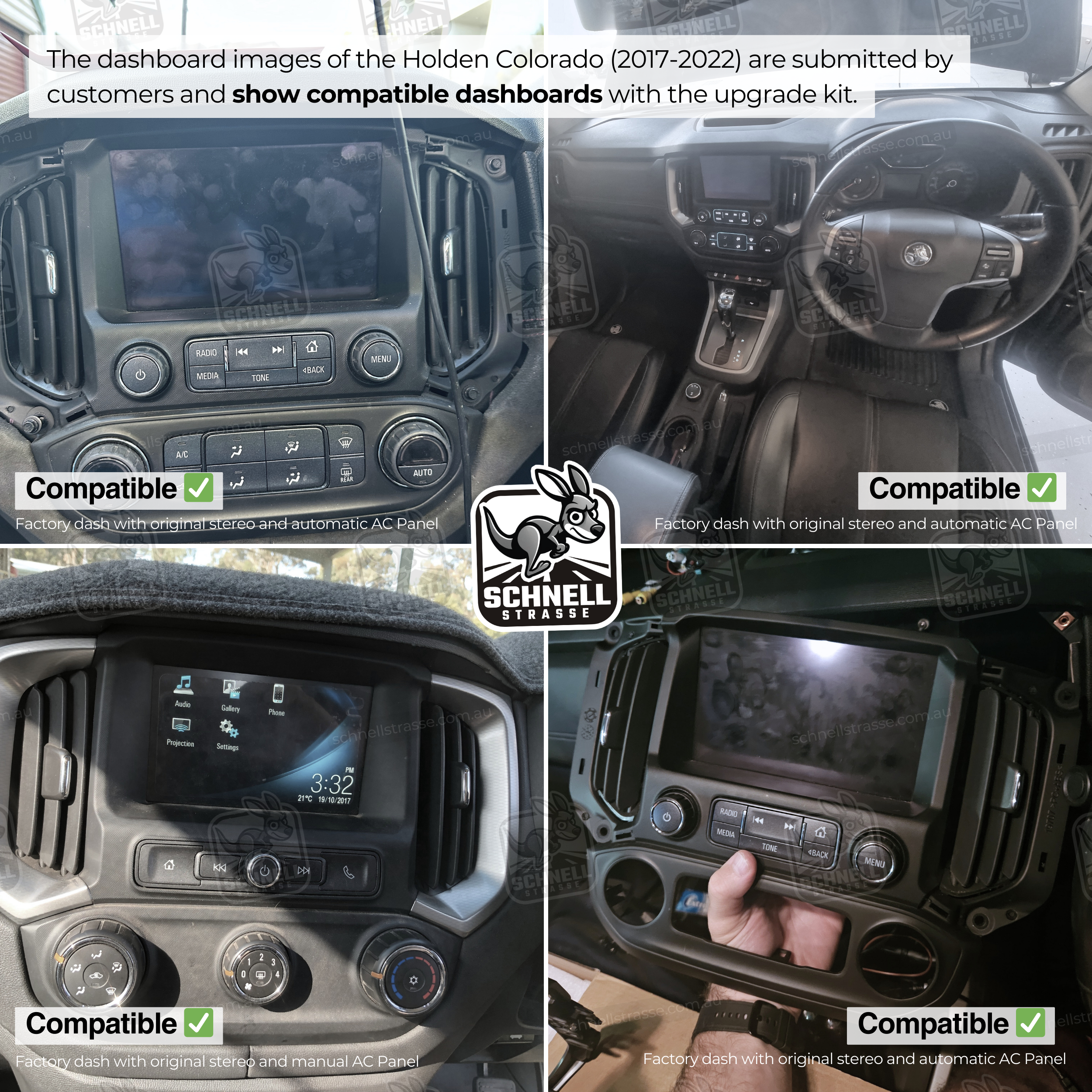 Holden Colorado (2017-2022) Plug & Play Harness Bundle - Low-Profile & High-Profile Options, CANbus Module, and Speaker for MyLink Systems