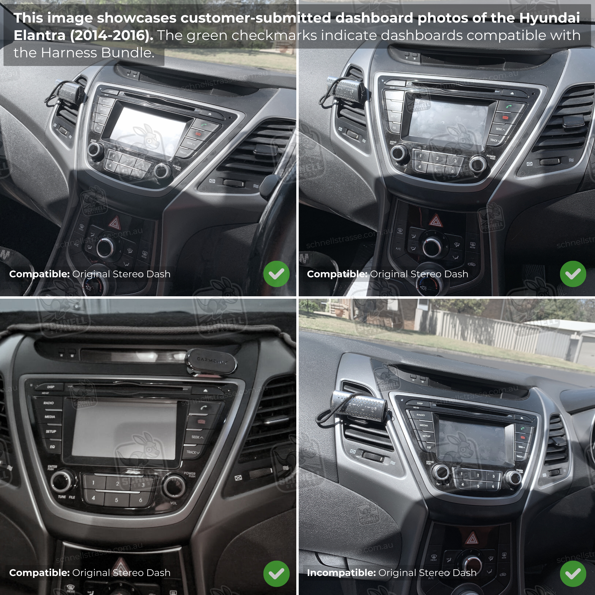 Hyundai Elantra (2014-2016) Plug & Play Harness Bundle