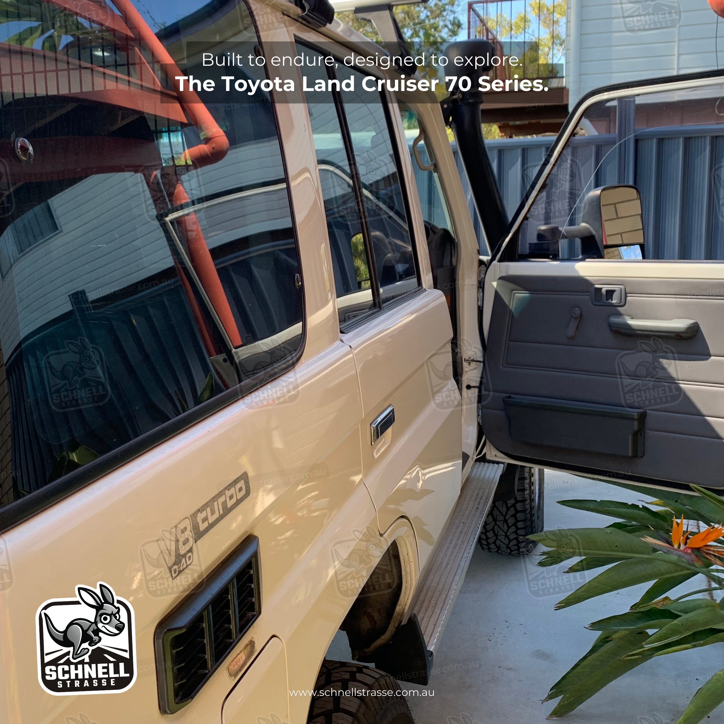 Toyota Land Cruiser 70, 76, 79 Series (1984-2024) Fascia Kit - Premium Matte Black Finish